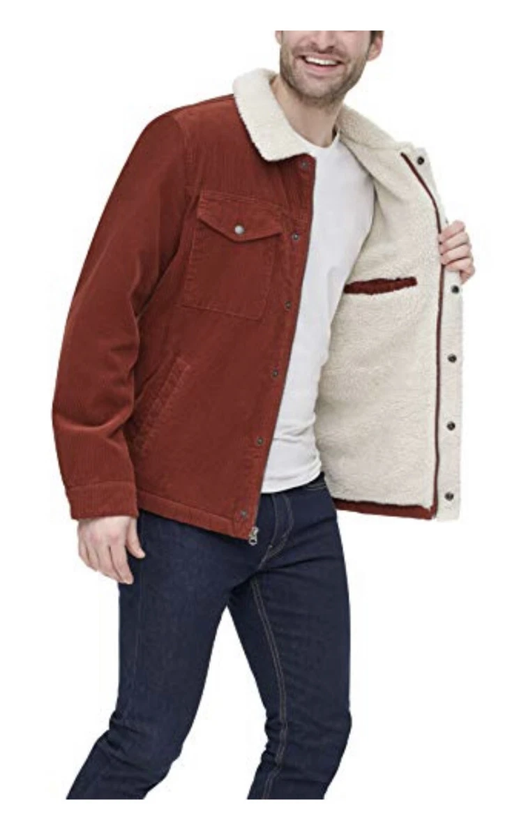 Levi's red corduroy jacket cheap