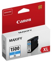 Canon Druckerpatrone Tinte PGI-1500 Xl C Cyan, Blau