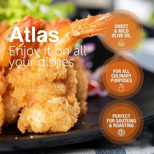 Atlas Organic Cold Pressed Moroccan Extra Virgin Olive Oil, Polyphenol Rich, NEW - Picture 8 of 12