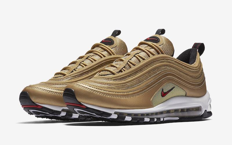 Nike Air Max 97 Gold Metallic Gs Mens 918890-700 884421-001 sz 4-13 NEW Nike Air Max 97 Gold Metallic Gs Mens 918890-700 884421-001 sz 4-13 NEW
