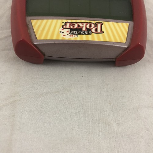 Big Screen Poker Handheld Electronic Game Radica Games (2005) Multiplayer Works - Picture 4 of 8