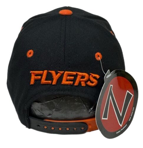 Zephyr NHL Philadelphia Flyers RARE “Skulleton” Curved Bill ADJ Hat BRAND NWT - Picture 3 of 6
