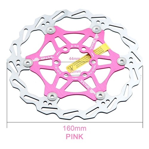 Lightweight SNAIL Mountain Bike Disc Brake Pad 180mm Fast Heat Dissipation - Picture 21 of 34