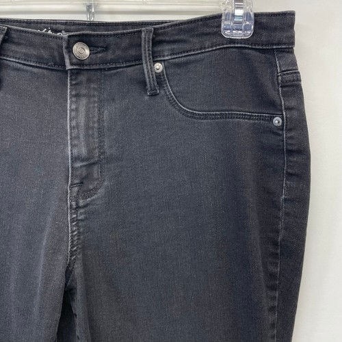 Mossimo Capri High-Rise Jegging Jeans Women's Sz 12/31 Short Power Stretch Denim - Picture 4 of 20