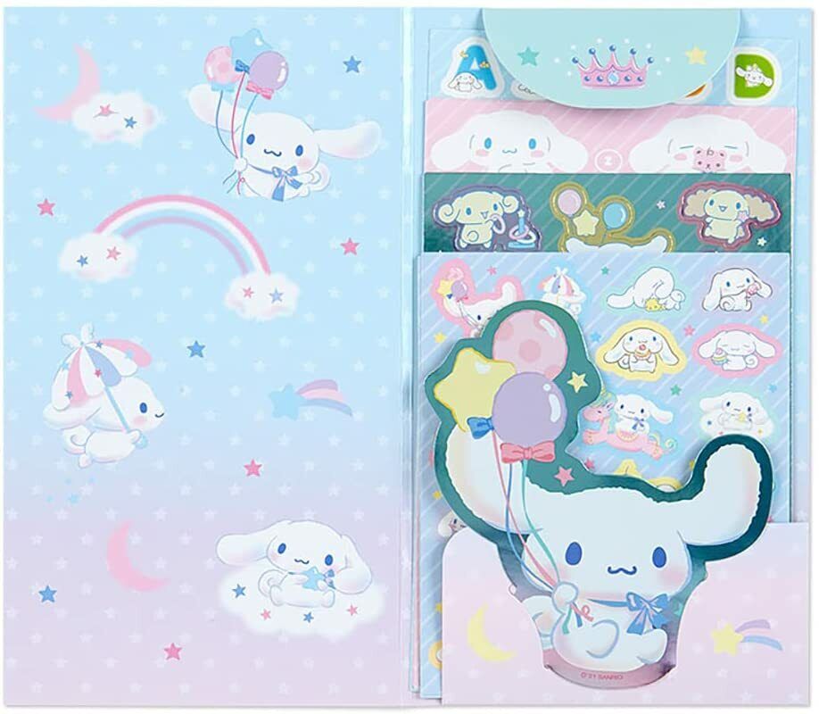 Sanrio Cinnamoroll Umbrella Sticker - Sticker Mania