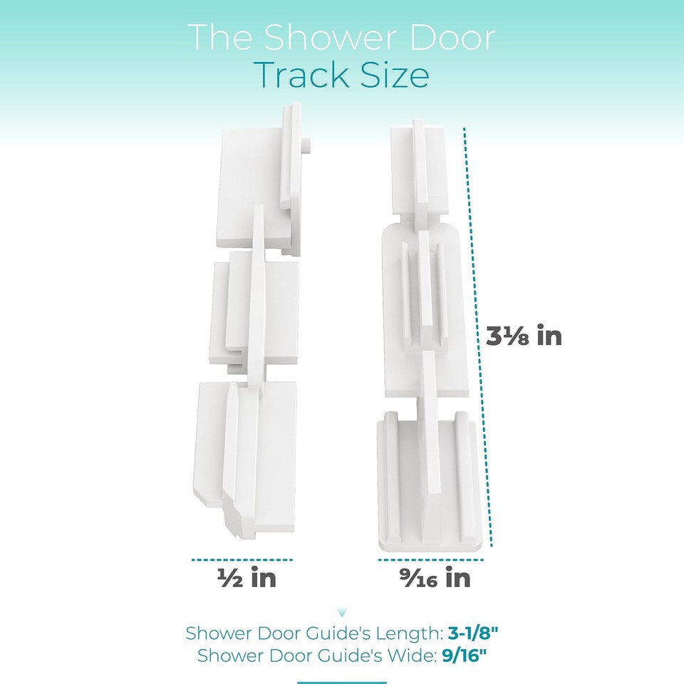 Sliding Shower Door Bottom Sill Guide Glass Shower Door Track Guide