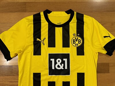 New S Puma Borussia Dortmund 22/23 Home Drycell Soccer