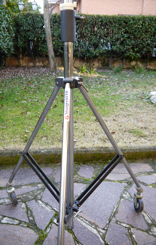 PRL) MANFROTTO STATIVO SUPER BOOM GIRAFFA LAMPADA ILLUMINAZIONE STUDIO FOTO - Photo 4/11