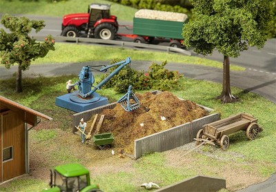 Faller Figuren H0 Art Schrebergarten mit Gartenh. Miniaturwelten 1:87 180493