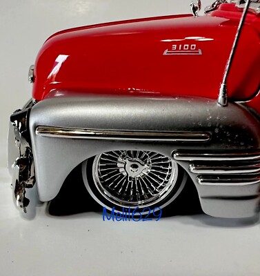 Jada 1:24 1951 Chevrolet Pickup 3100 (Red) | eBay