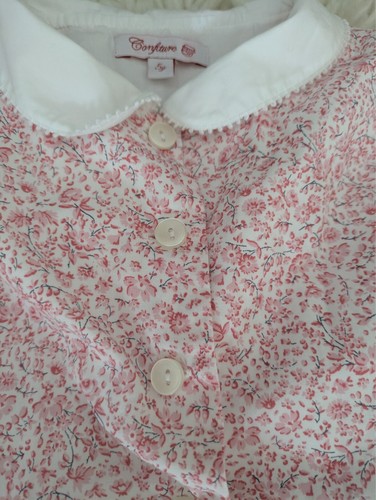 Trotters Confiture Pink Floral Dress. Age 5 - Picture 3 of 5