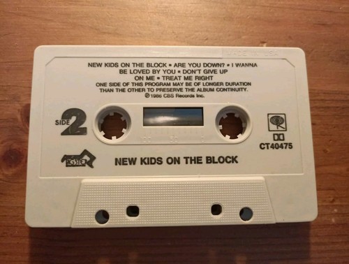 New Kids On The Block - New Kids On The Block - Cassette Tape - NKOTB - CBS 1986 - Picture 7 of 8