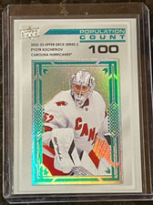 Pyotr Kochetkov Population Count 100 2022-23 Upper Deck Series 2 Rookie RC