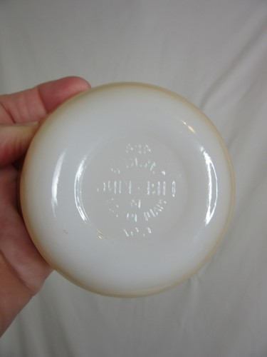 Fire King Peach Lustre Ware Carnival Glass Scalloped Custard Cups Set of 4 #424 - Picture 4 of 6