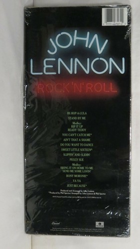 John Lennon - Rock 'N' Roll 1. US CD lange Box 1987 versiegelt - Bild 2 von 2