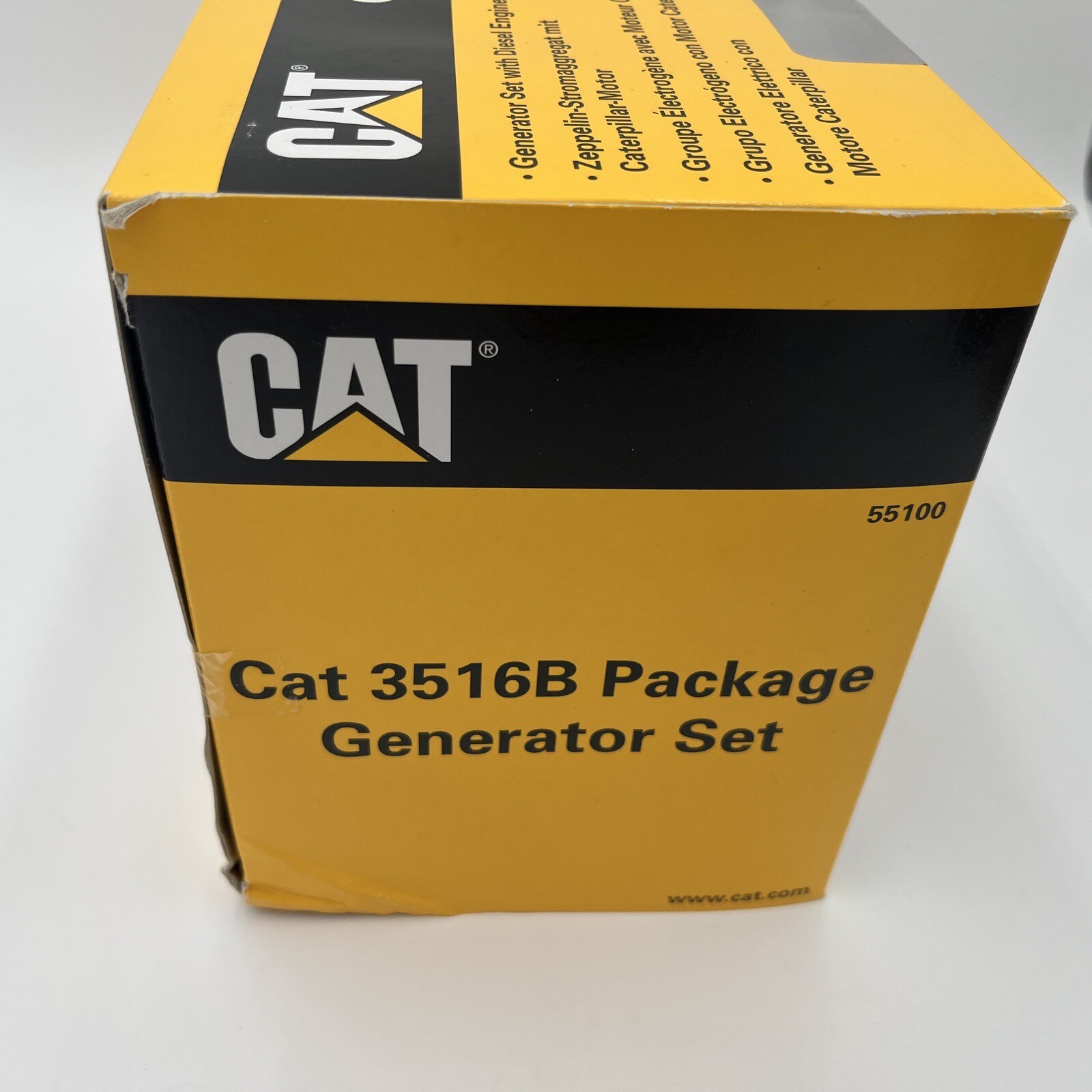 CAT Caterpillar Diecast Package Generator Set Model 3516B Norscot 125