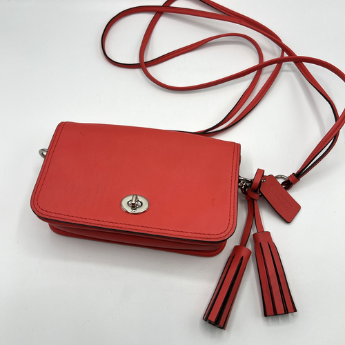 Coach Tasche Legacy Penny Turnlock Coral Crossbody Schultertasche 19914