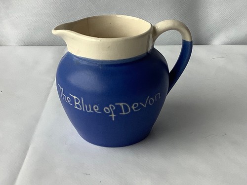 The Blue of Devon Small Vintage Souvenir Ware Jug - Picture 1 of 8