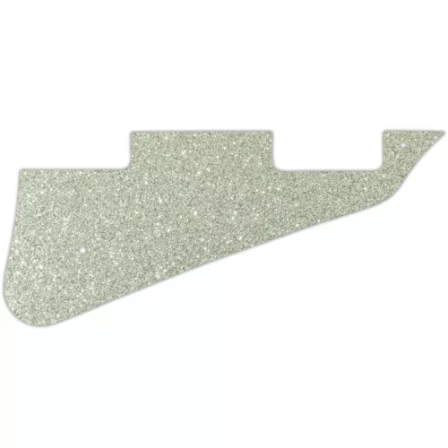 Pickguard For Gibson Les Paul Standard & Custom USA silver sparkle
