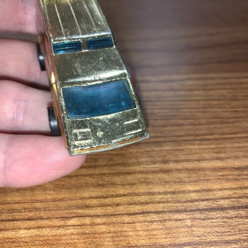 Vintage Spoiler Sport Van 1976 Hot Wheels Gold Hong Kong Die cast Chrome Mattel - Picture 2 of 9
