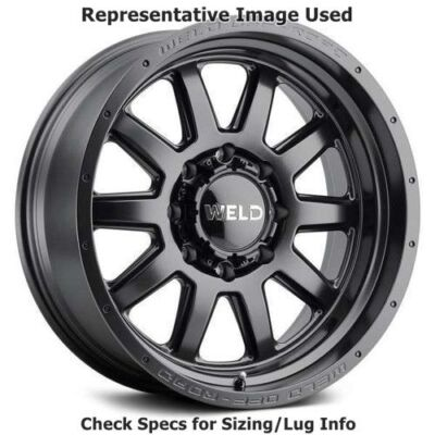 #ad Weld Racing W10109070576 Stealth 20quot;x9quot; Wheel Satin Black $440.00