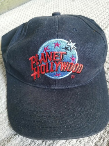 Vintage Planet Hollywood Montreal Strap Back Mütze bestickt Top Zustand - Bild 2 von 4