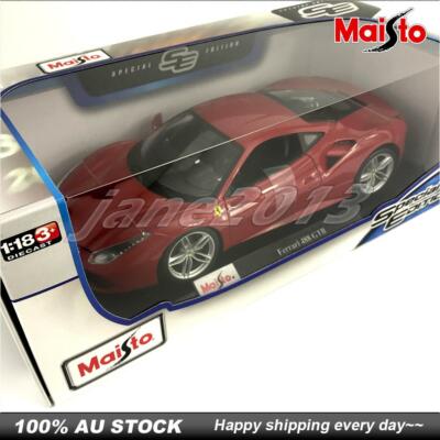 Ferrari 488 GTB 1/18スケール maisto Maisto 1:18 Car Model Ferrari 488 GTB / yellow fxx k