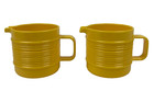 2 ~ RUBBERMAID PLASTIC RIBBED CREAMER