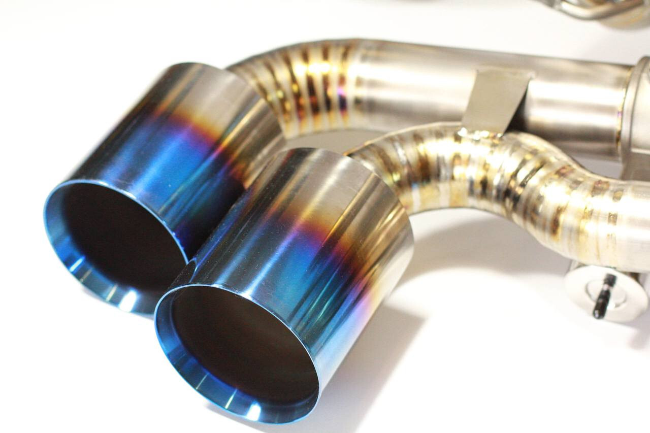 Fits Ferrari 430 F430 05-09 Top Speed Pro-1 AVT Titanium Exhaust System W/Valves