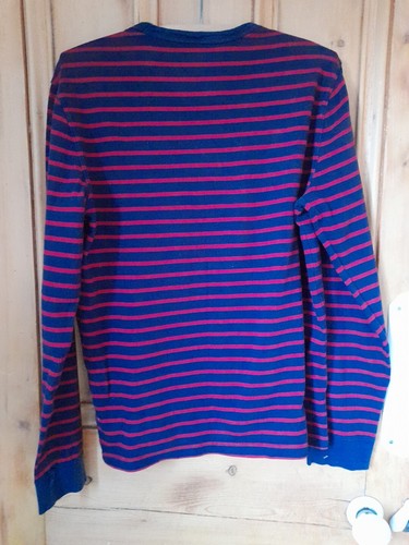 Gap Size M Blue & Red Long Sleeve Top - Picture 7 of 7