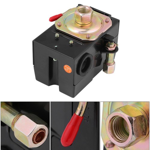 Air Compressor Pressure Switch 135 175PSI 26Amps Single Port for Air Compress... - Imagen 4 de 9