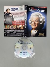 Man of the Year (DVD, 2007, Full Frame Edition) No Case No Tracking