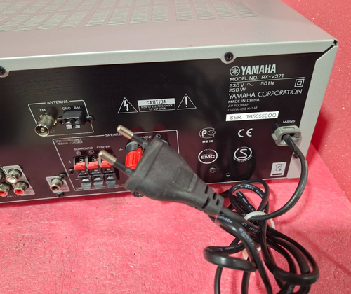 Yamaha RX-V371 5.1 Ch HDMI Home Theater Surround Sound Receiver Stereo System - Picture 9 of 11