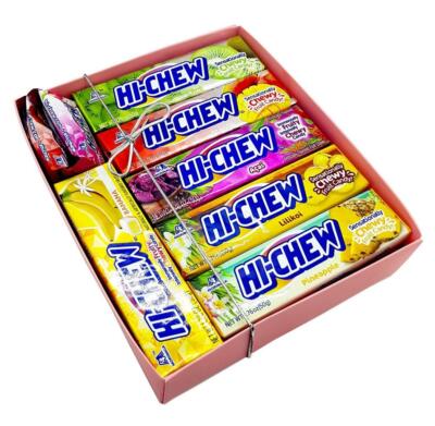 HI-CHEW Sticks TROPICAL Assorted Gift Boxed 6 Flavors Plus Mini Paks Candy Rare
