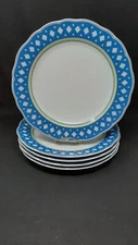 Wedgwood Tuscany Collection Mediteranian 10.5" Dinner Plates (5)
