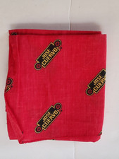 Vintage 1992 Jose Cuervo Tequila 21" Red Logo Bandana Head Scarf Mask USA Made