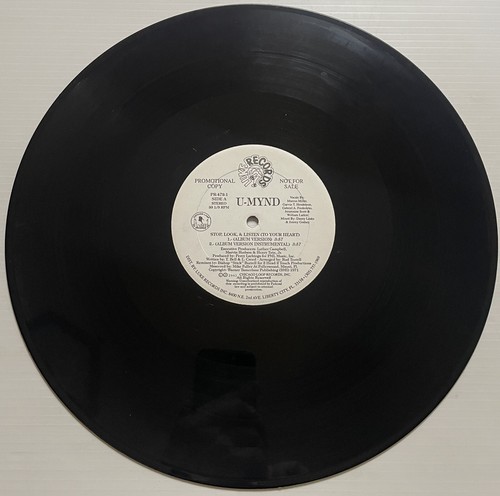 U-MYND Stop Look & Listen Vinyl Record 12” 45RPM Maxi Single PR-472-1 1993 Promo - Picture 15 of 24