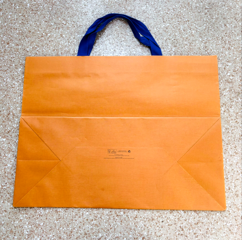 LOUIS VUITTON Authentic Empty Gift Bag ( Large, Medium, Small ) Orange B-222 - Picture 57 of 101