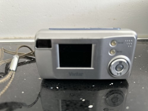 Vivitar ViviCam 3815 4.0MP Digital Camera - Silver - Picture 1 of 8