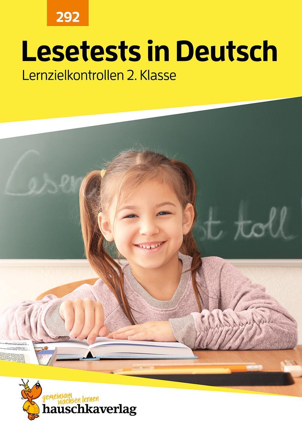 Lesetests In Deutsch - Lernzielkontrollen 2. Klasse, A4- Heft Helena