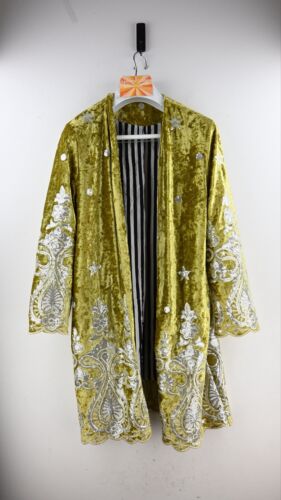 Lenni the label "Nyves" jacket in chartreuse size L/UK12 - Picture 3 of 12