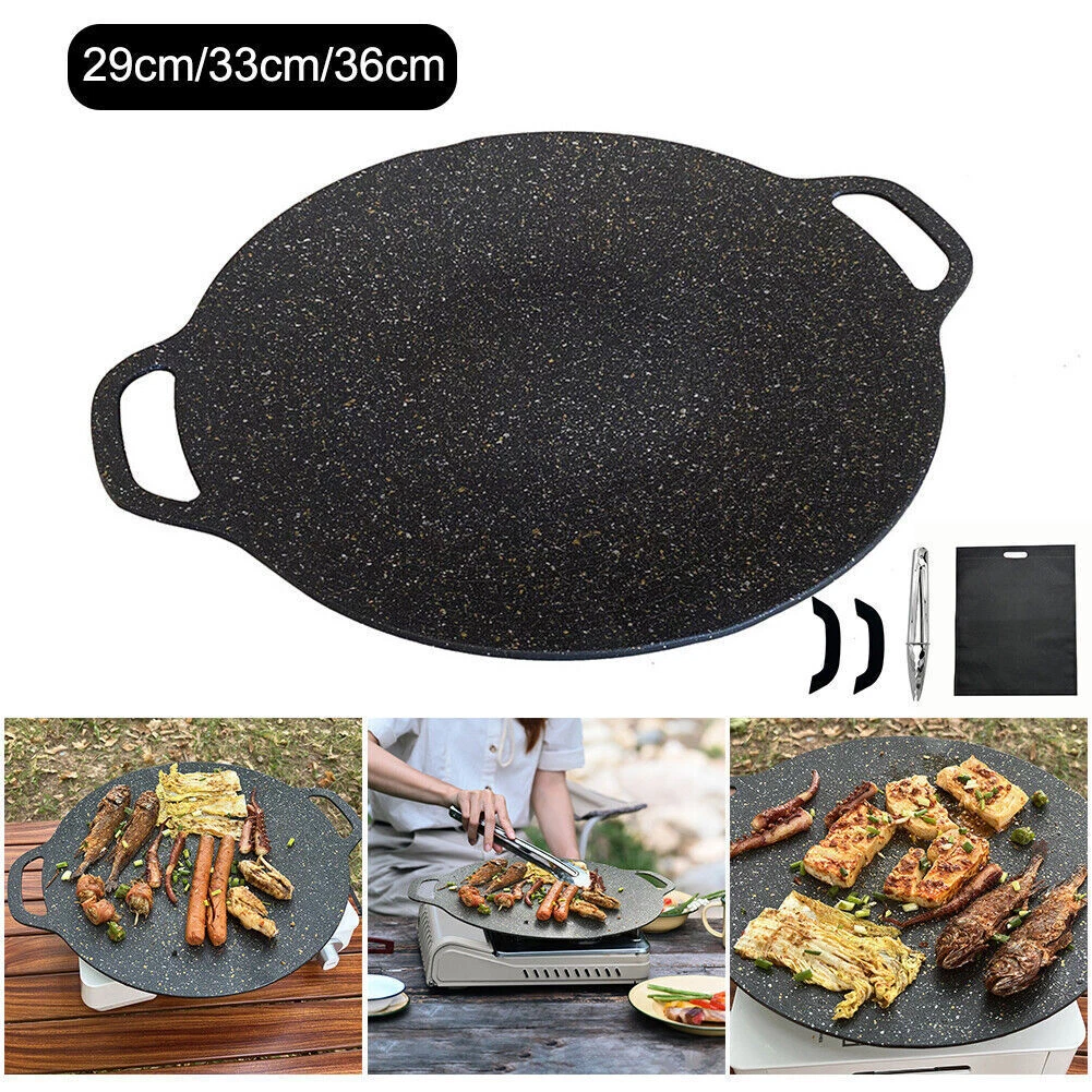 Flat grill pan top