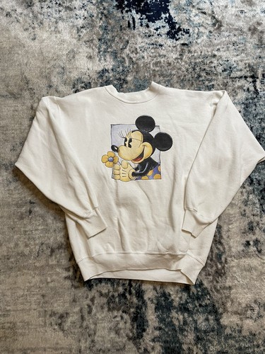 MINNIE MOUSE. VTG. CREWNECK. SWEATSHIRT. SIZE. Tag