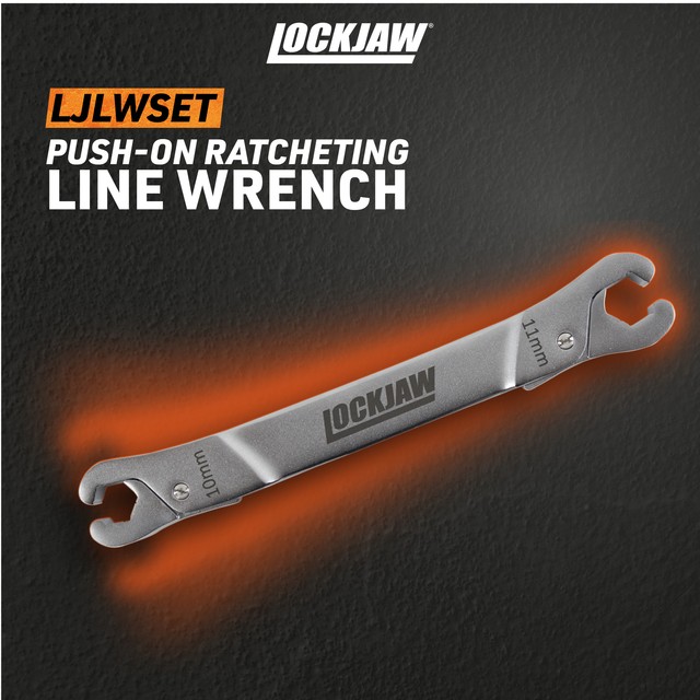 Push On Ratcheting Line Wrench
