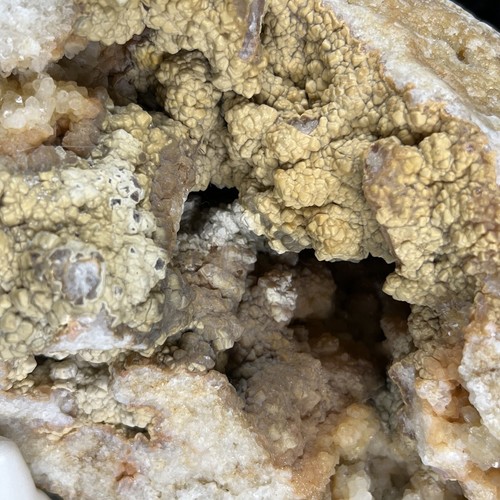 Racimo de fluorita de cristal de fluorita de cuarzo GEODE único de 10" único 11,6 libras - Imagen 3 de 10