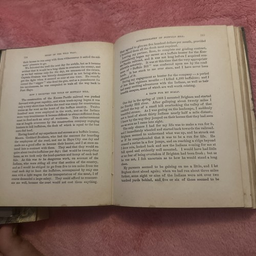 Buffalo Bills Own Story of His Life & Deeds 1917 Autobiography John Stanton - Foto 4 di 8