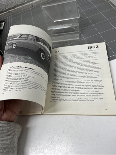 VINTAGE BOOK THE HOLDEN STORY GM 1@70s MANCAVE MUSCLE CAR AUTOMOBILE RETRO - Bild 20 von 20