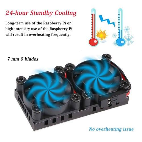 pour 4 Modèle B Ventilateur avec Dissipateur de Chaleur Ultime Ventilate2301 - Bild 10 von 10