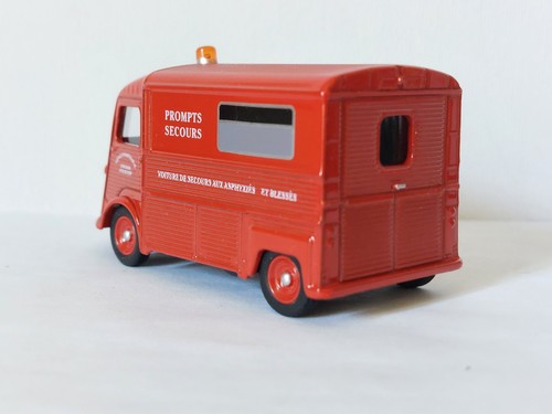 Norev 1/60. Citroen Tipo H 1200 KG Hy Sapeurs Pompiers Francia - Foto 5 di 9