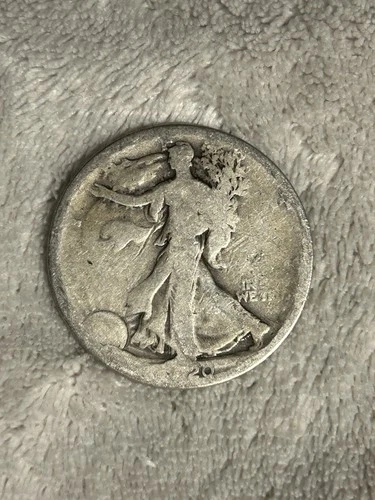 1920 S Walking Liberty Half Dollar